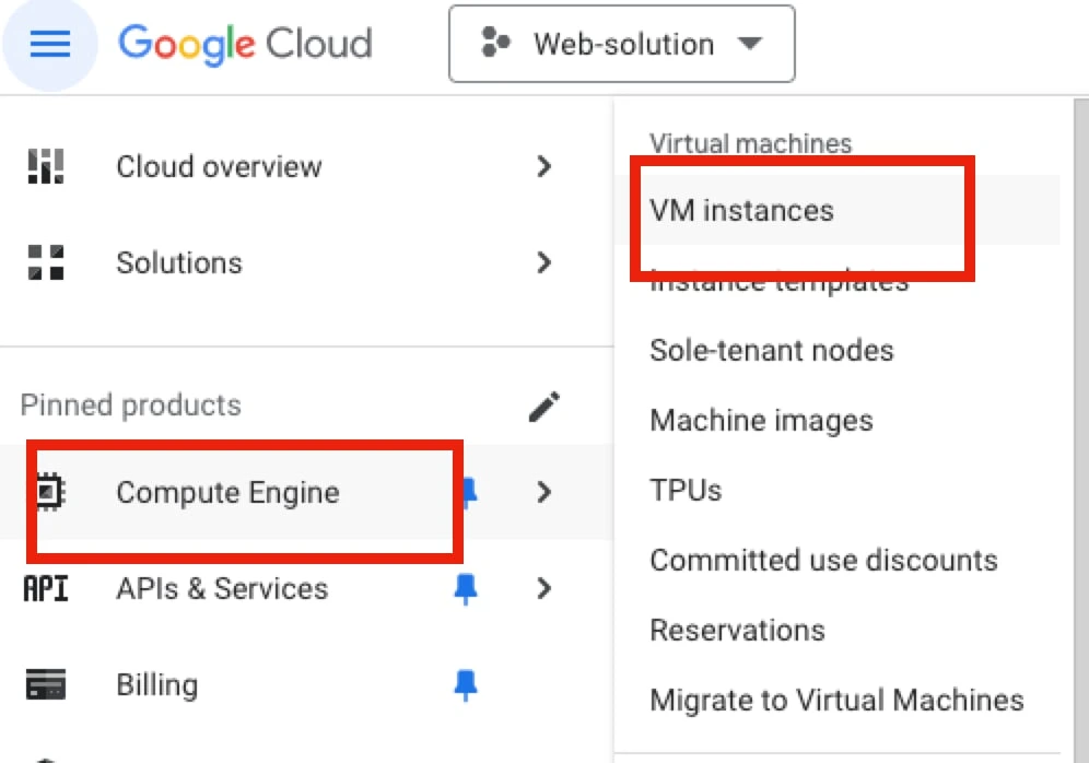 GCP-vm